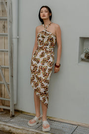 WILLOWS Floral Halterneck Dress