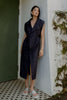 ARCATA Tailored Asymmetric Collar Dress