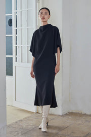 PERUGIA Dress with Cowl Neckline