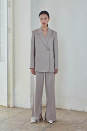 VORE Taupe Wool Blazer