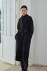 RIVAS Wool Coat with Wide Collar
