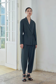 BELEN Waisted Wool Blazer